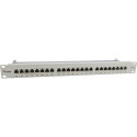 Equip 24-Port Cat.6A Shielded Patch Panel  Light Grey