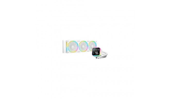 DeepCool LQ360 ULTRA ARGB Processor Liquid cooling kit 12 cm White
