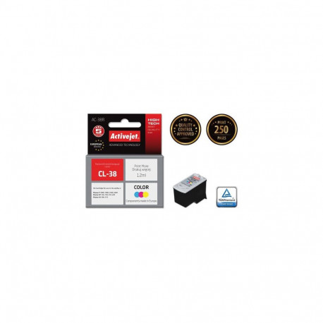 Activejet AC-38R ink (replacement for Canon CL-38; Premium; 12 ml; color)