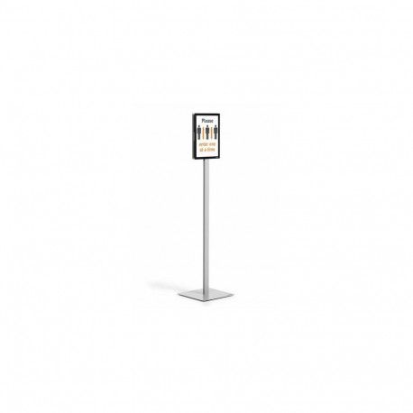 Durable INFO STAND BASIC A4 1 ST 501257 (501257) Information stand Metal, Plastic Grey