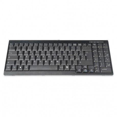 "Tastatur fr TFT-Konsolen schwarz, Kabel,italienisch"