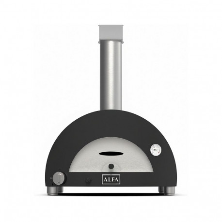 "Alfa Forni Moderno 1 Pizza Holz Schiefer Grau"