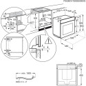 AEG OU5AB10CM Oven with pyrolysis