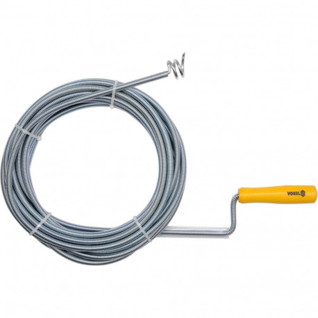 Vorel 55545 kanalisatsioonipuur, 10m, 9mm, GRD, galvaniseeritud, PVC käepide