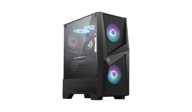 Case|MSI|MAG Forge 100R|MidiTower|Not included|ATX|MicroATX|MiniITX|Colour Black|MAGFORGE100R