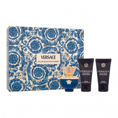 Versace Pour Femme Dylan Blue Eau de Parfum (50ml) (Edp 50 ml + Body Lotion 50 ml + Shower Gel 50 ml