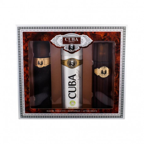 Cuba Gold Eau de Toilette (100ml) (Edt 100ml + 100ml After shave + 200ml Deodorant)