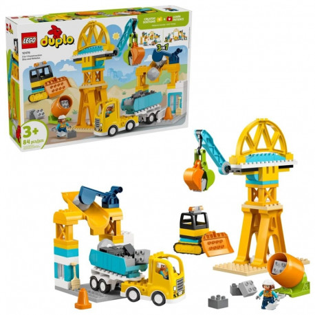 LEGO DUPLO ehitusplats ja sõidukid 10476 kolm ühes