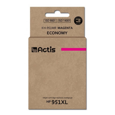 Actis KH-951MR tindikassett (asendus HP 951XL CN047AE; standard; 25 ml; magenta)