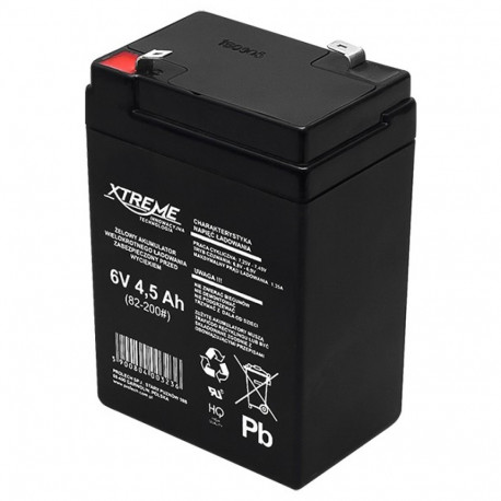 Gel Battery 6V 4.5Ah XTREME