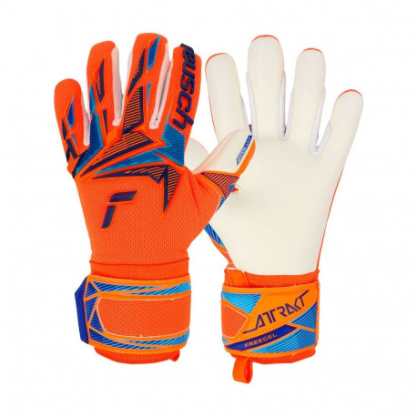 Rękawice bramkarskie Reusch Attrakt Freegel Advance Junior pomarańczowe 5672035 2290 5