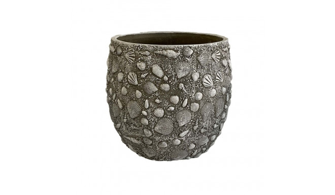 Lillepott SUNNY SHELL D35.5xH33cm, beež