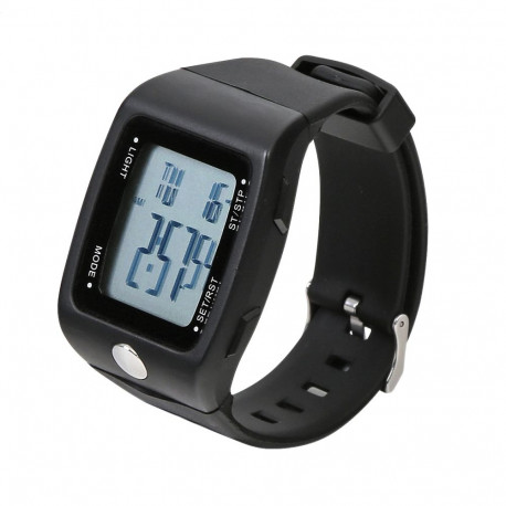 PLATINET SPORT WATCH FINGER HEART RATE MONITOR PHR107 BLACK [43403]
