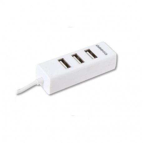 OMEGA USB 2.0 HUB 4 PORT WHITE [42801]