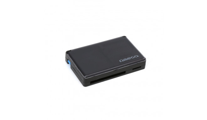 OMEGA CARD READER microSDHC/SDHC/SDXC/CF USB 3.0 + BOX [42848]