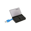 OMEGA CARD READER microSDHC/SDHC/SDXC/CF USB 3.0 + BOX [42848]