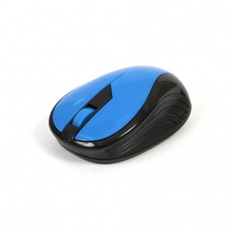 MOUSE OMEGA OM-415 WIRELESS 2,4GHz 1000DPI BLUE/BLACK NANO USB RECEIVER