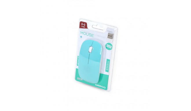 Omega mouse OM-414 Wireless, blue (42595)