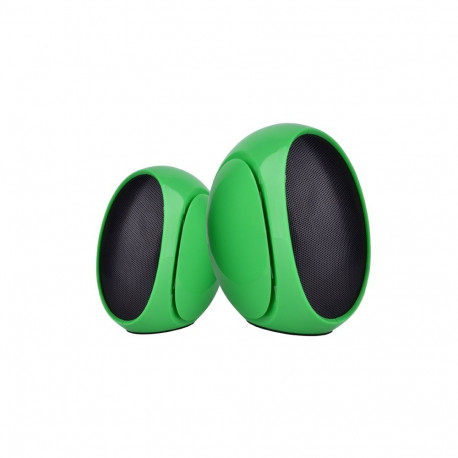 Omega speakers OG-117B 2.0, green (42718)