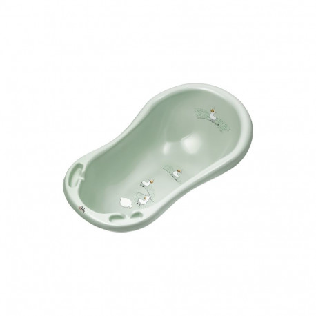 Maltex bathtub 84cm with plug Lama MINIMAL sage green 0970_39