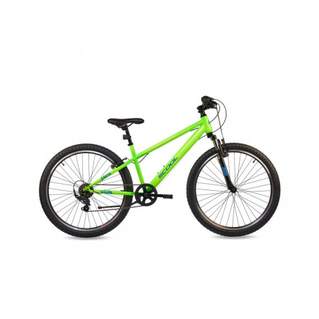 Noorte jalgratas S'COOL Xroc, 26" Neon Green/Ocean