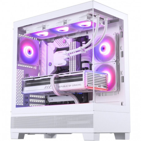 Arvutikorpus PHANTEKS XT View Tempered Glass Windows, D-RGB, valge