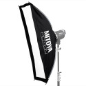 Lighting Equipment - MITOYA MOTION STRIP Softbox 30x120cm Bowens, 2 Diffusers, Grid