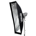 Lighting Equipment - MITOYA MOTION STRIP Softbox 30x120cm Bowens, 2 Diffusers, Grid