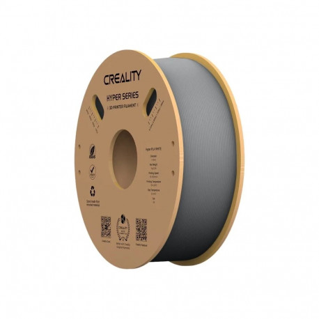 3D Printing Filament - Creality Hyper PLA 1.75mm 190-230°C 1kg Grey