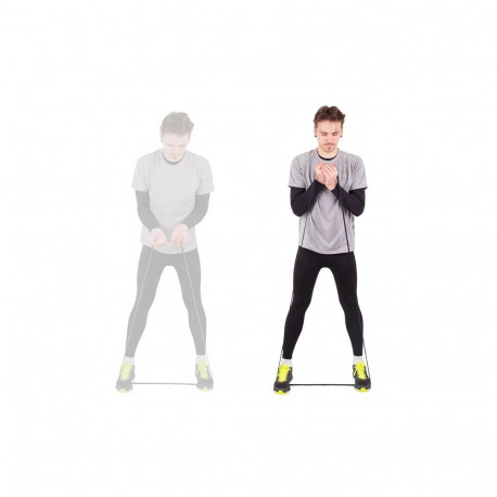 Venituskumm/treeningkumm Resistance Band inSPORTline Hangy 13 mm X-Light punane