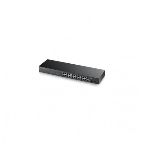 Zyxel GS1900-24 network switch Managed Gigabit Ethernet (10/100/1000) Black