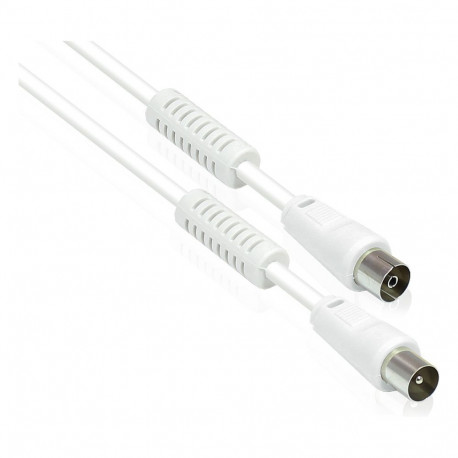 "Good Connections TV Antennenkabel weiß 3m"