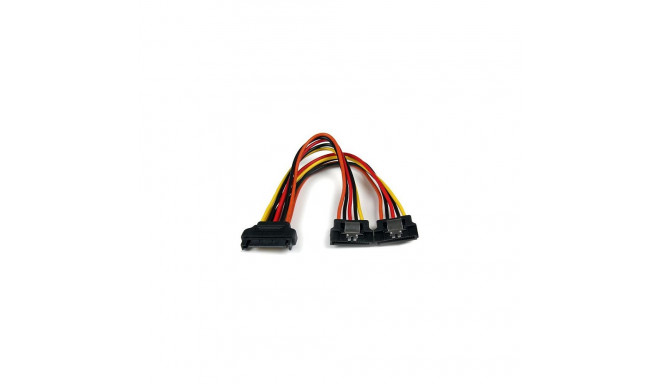 "StarTech 6in Latching SATA Power Y Splitter Cable Adapter - M/F"