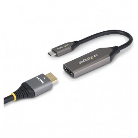 STARTECH.COM USB-C–HDMI adapter 8K 60Hz ja 4K 120Hz, Thunderbolti ja USB4-ga ühilduv, USB-C–HDMI 2.1
