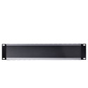 "StarTech 2U Horizontal Finger Duct Rack Cable Management Panel with Cover"