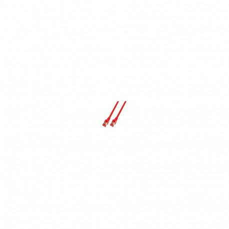 "GoodConnections Patchkabel mit Rastnasenschutz, Cat. 6, S/FTP, PiMF, PVC, 250MHz, rot, 25m,"