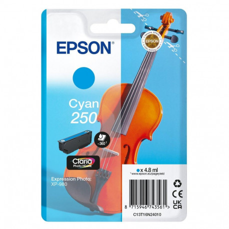 Epson tint XP 980 250 4.8ml, tsüaan