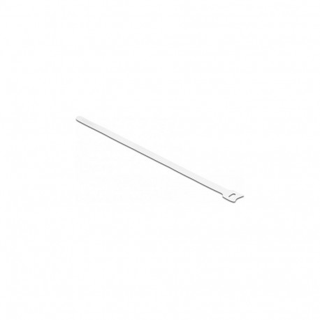 Delock takjapaelaga kaablisidemed L 300 x B 12mm 10tk, valge