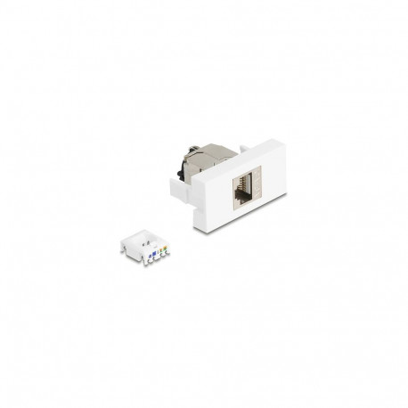 Easy 45 RJ45 pesa moodul LSA Cat.6A STP kinnitusklambriga kaablisidemeteta