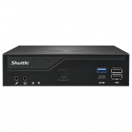 Barebone DH610V2 õhuke Intel DDR5, must