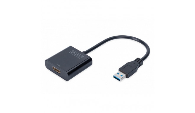 The Digitus DA-70841 is a USB 3.0 to HDMI adapter designed to connect a computer or