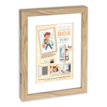ZEP puidust raam London Box MRN82 sisemõõt 14x21,5cm, naturaalne
