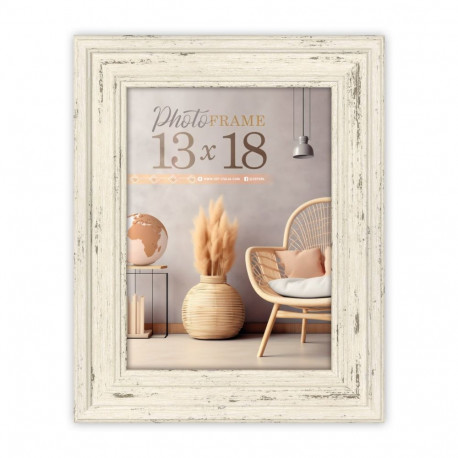 ZEP Palermo White          15x20 Kunststoff Rahmen         PM268W