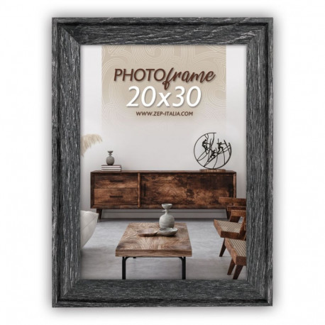 ZEP Torino Black           30x40 Wood Frame RT234L