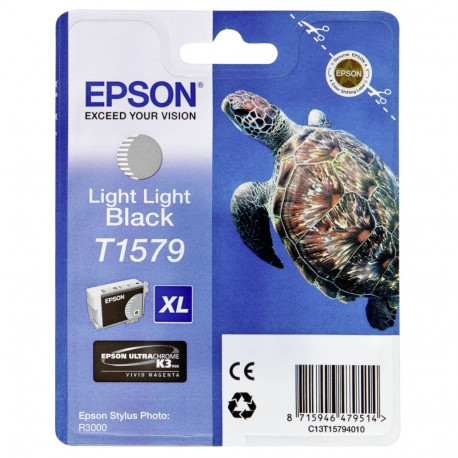 Epson tindikassett hele hele must T 157 T 1579