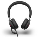 Jabra Evolve2 40 SE (black, MS version, stereo, USB-A and USB-C)