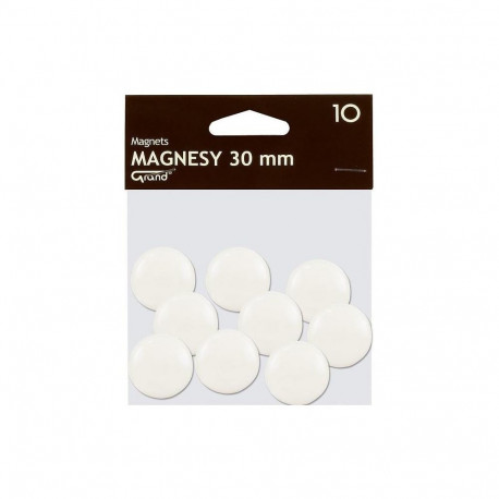 Magnets 30 mm Grand white