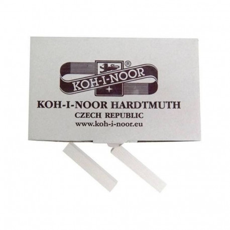 Tahvlikriit KOH-I-NOOR kandiline valge 100tk