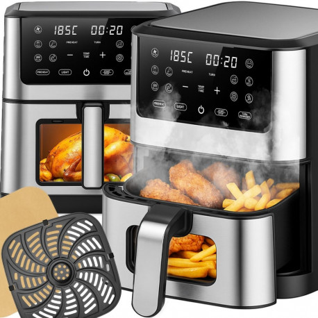 Air fryer xxl frytkownica beztłuszczowa 8l 1800w - or1291