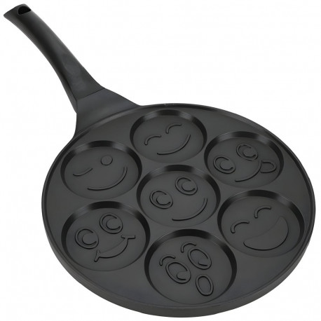 Patelnia do naleśników jajek pancakes placków 26cm non-stick foremki buźki